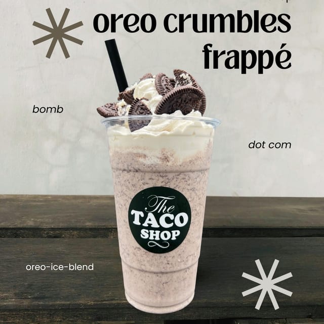 Oreo Crumbles Frappé.