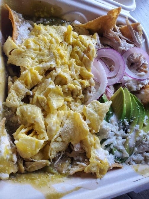 Chilaquiles.