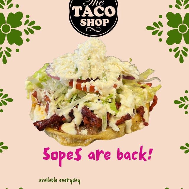 Sopes.