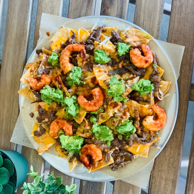 Surf N' Turf Nachos.