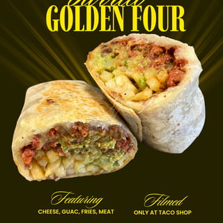 Golden 4 Burrito