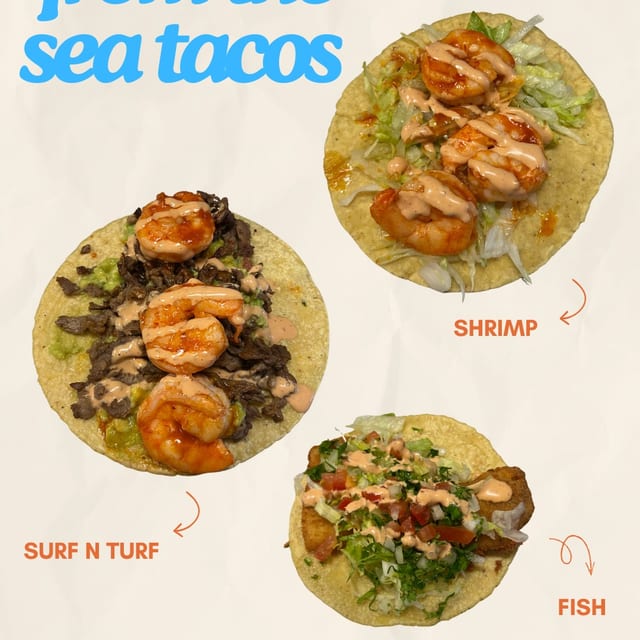 Surf N' Turf Taco.