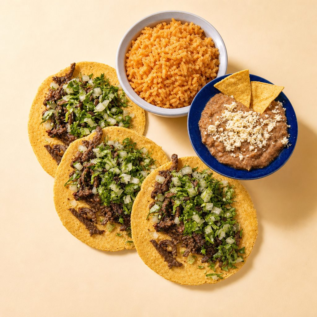 3 Taco Combo.
