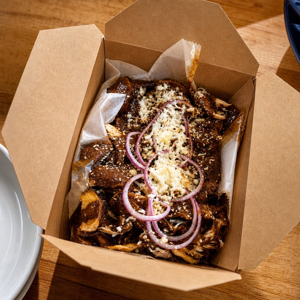 Nachos De Mole.